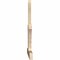 Ekena Millwork Richland Rough Sawn Timber Gable Bracket, Douglas Fir, 72"W x 39"H x 2"D x 4"F, 13/12 Pitch GBW072X39X0204RIC00RDF - alternate 2